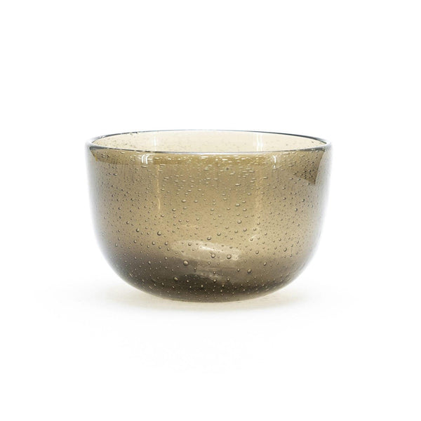 Bubble üveg tál Ø13-0