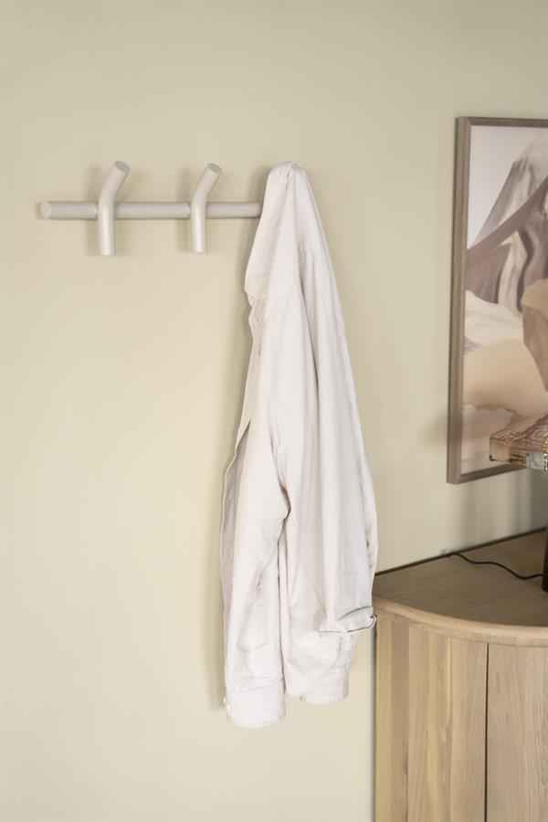 Wall coat rack Matto 3 - beige