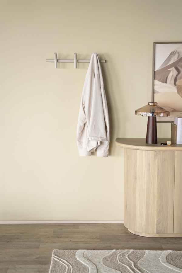 Wall coat rack Matto 3 - beige