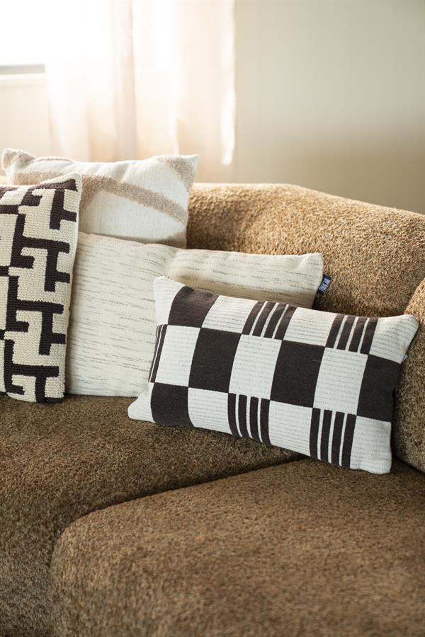 Pillow Twist 35x55 cm - brown