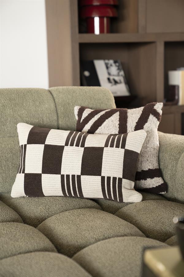 Pillow Twist 35x55 cm - brown