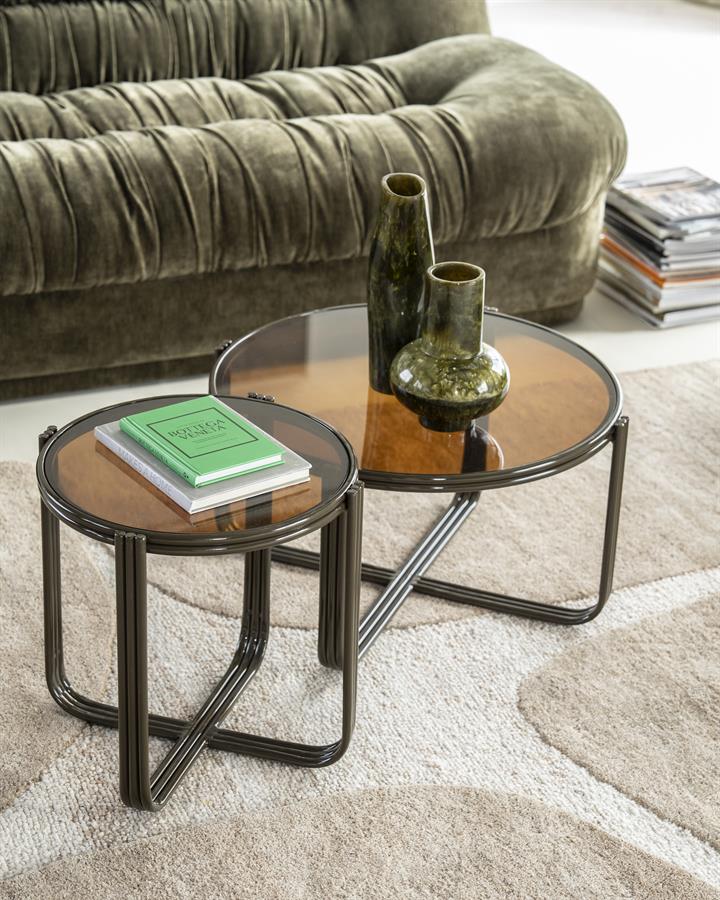Coffee table Groovy - brown
