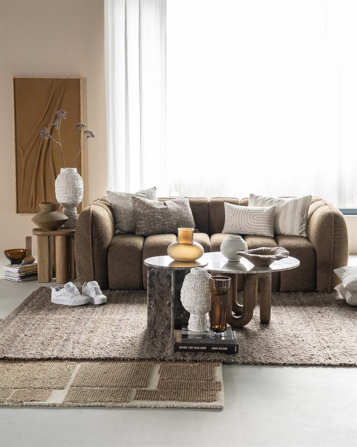 Kalme 160x230 cm - brown