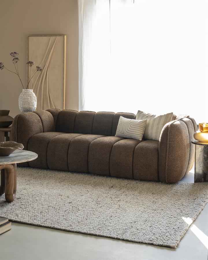 Kalme 190x290 cm - brown