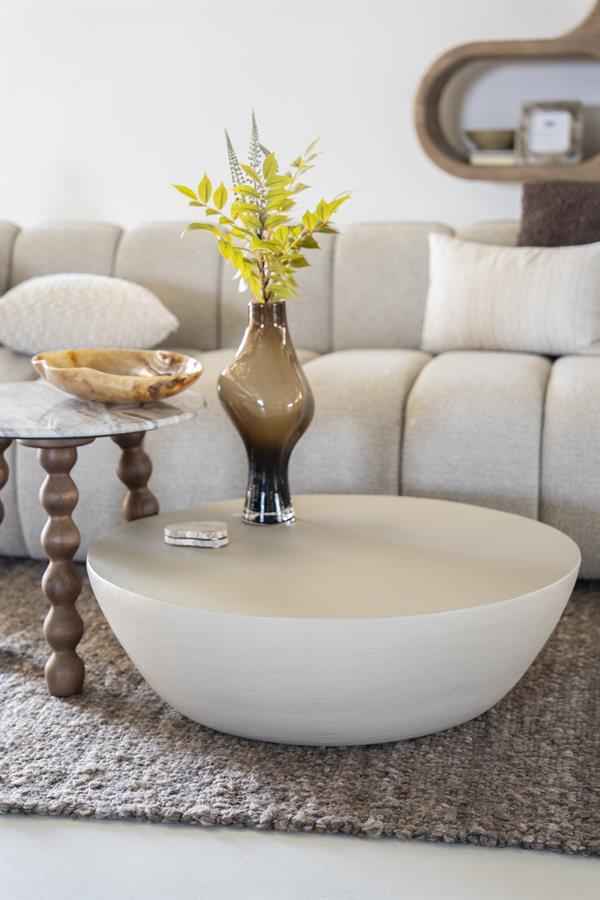 Coffee table Canto large - taupe