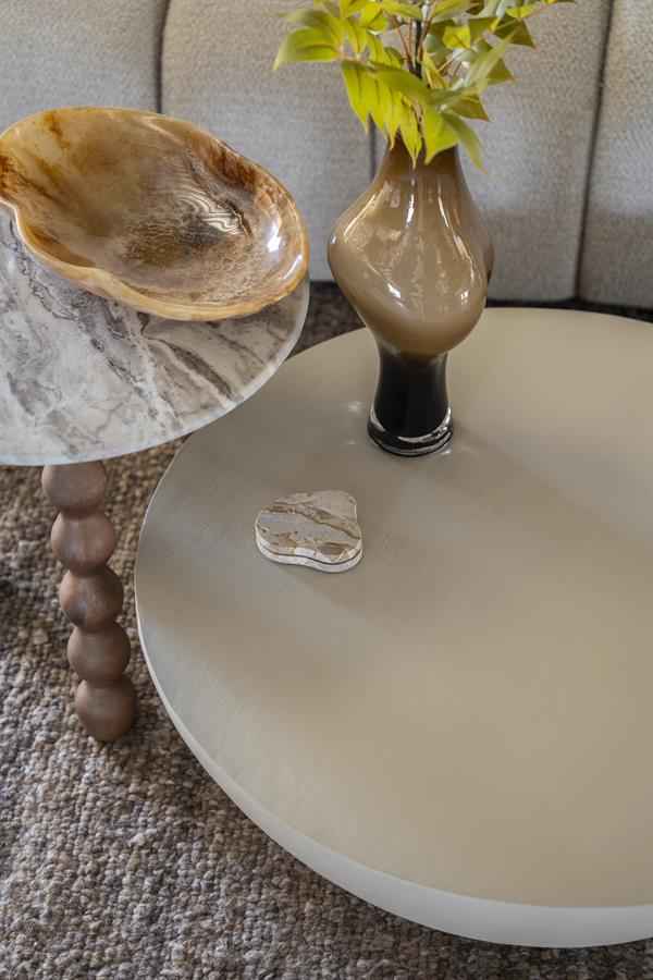 Coffee table Canto large - taupe