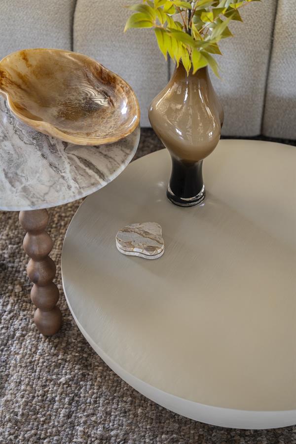 Coffee table Canto large - taupe