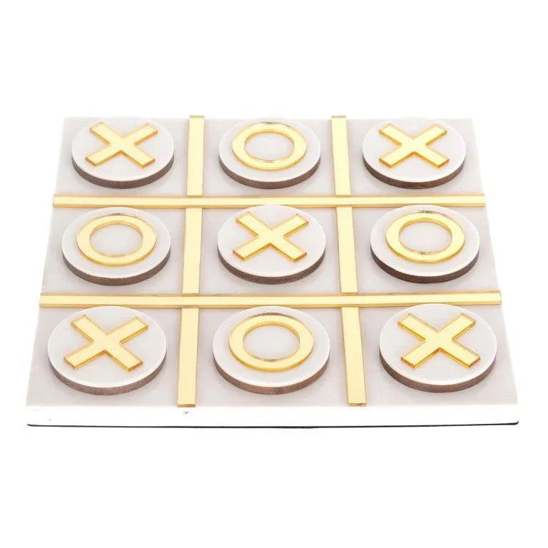 Maylie Tic Tac Toe műgyanta dekoráció - Dutch Home