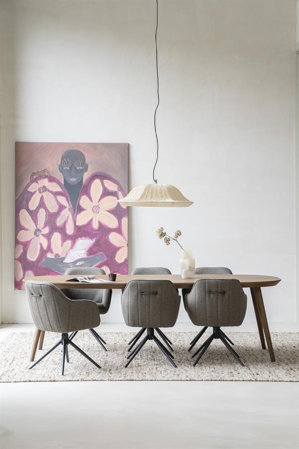 Dining table Elijah 260x100 cm - brown