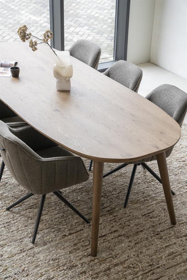 Dining table Elijah 300x100 cm - brown