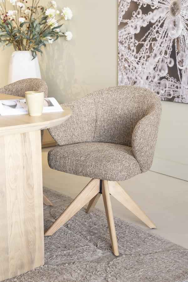 Chair Connor naturel - brown Donna