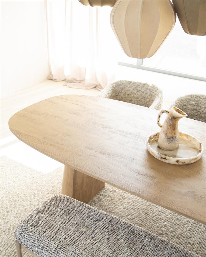 Dining table Lune 240x105 cm - natural