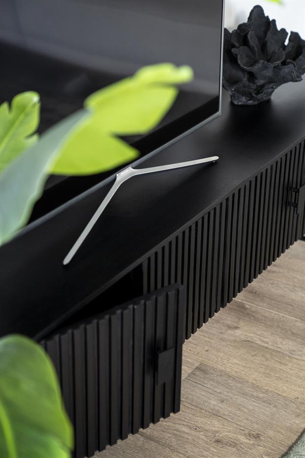TV Cabinet Remi 4drs - black