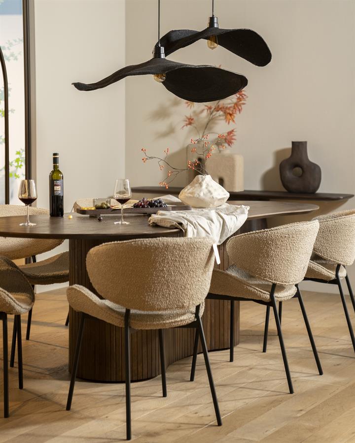 Dining table Jordy - 200x110 cm