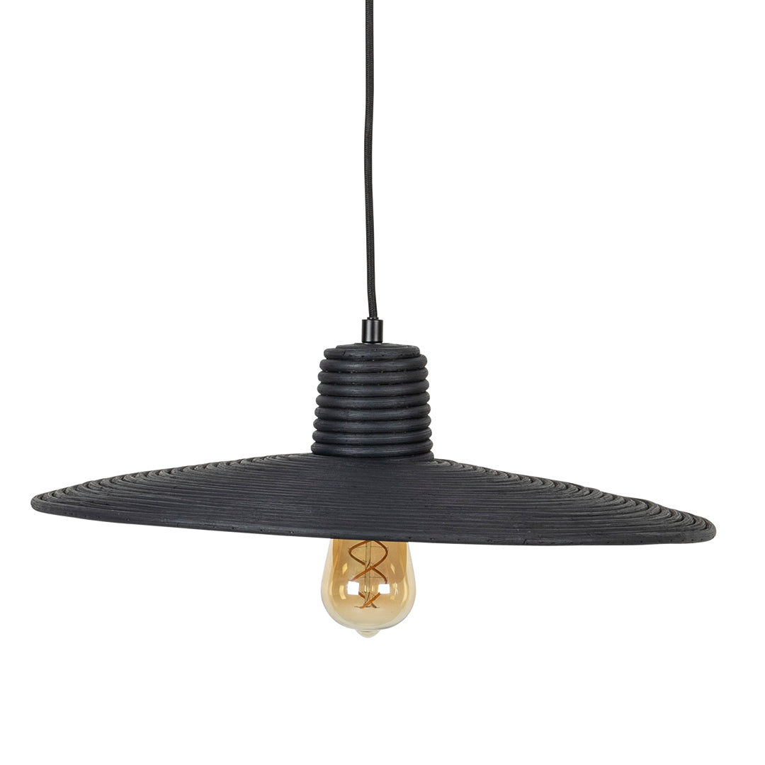 Balance rattan függőlámpa közepes