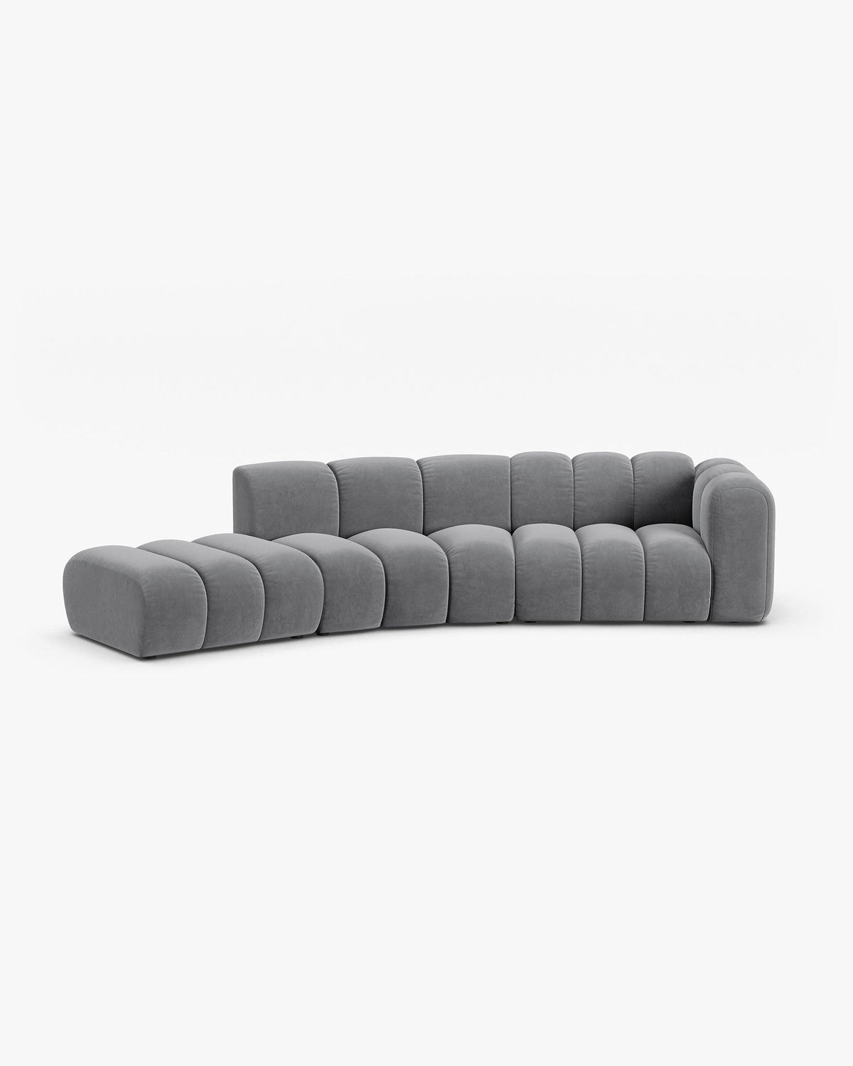 Lupine open rounded sofa 5 seats