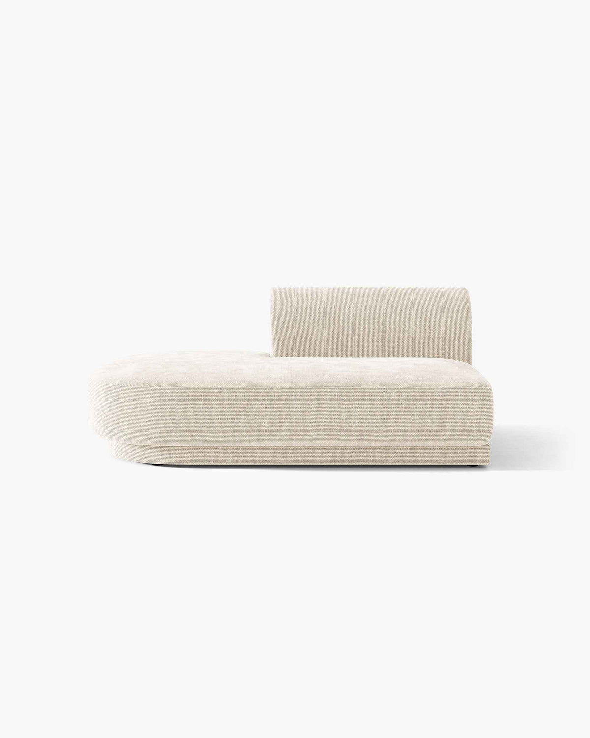 Miley chenille chaise longue kanapé, 2 személyes