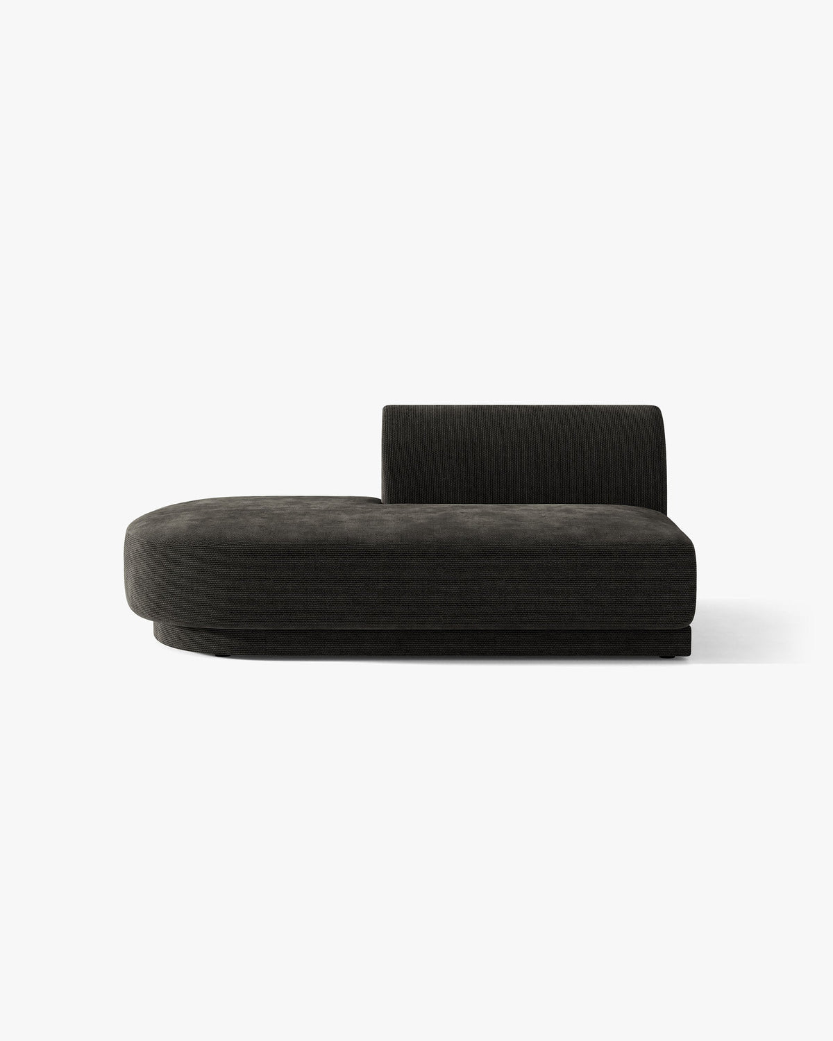 Miley chenille chaise longue kanapé, 2 személyes