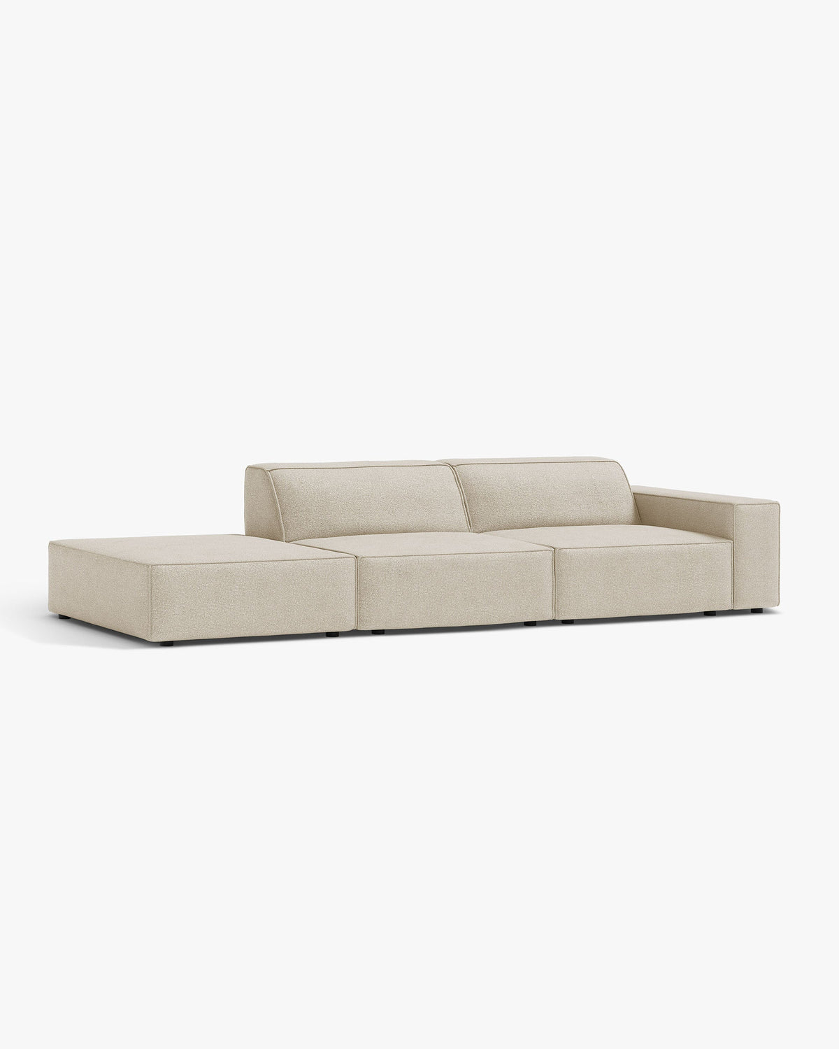 Jodie one side open sofa 3 seats