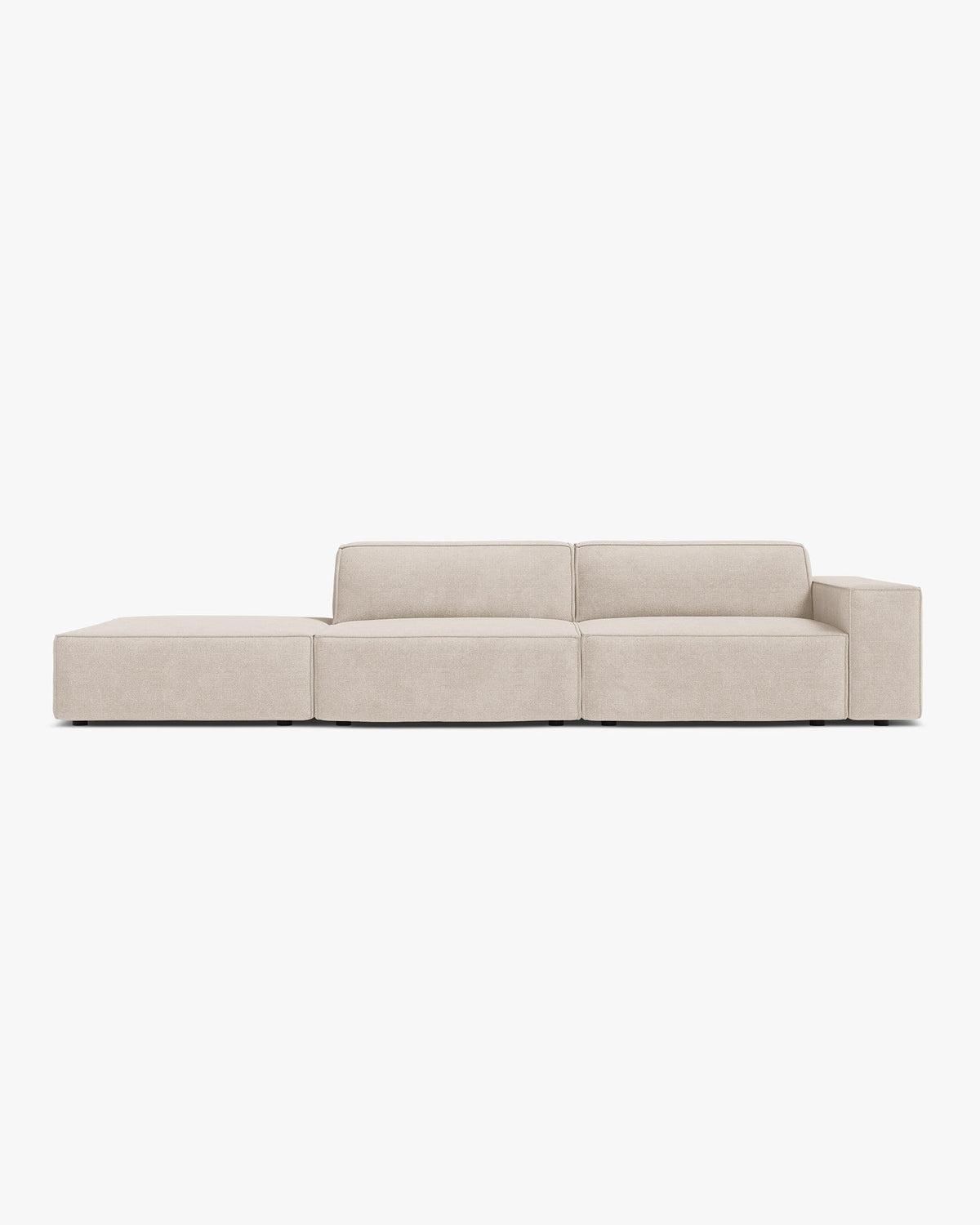 Jodie one side open sofa 3 seats