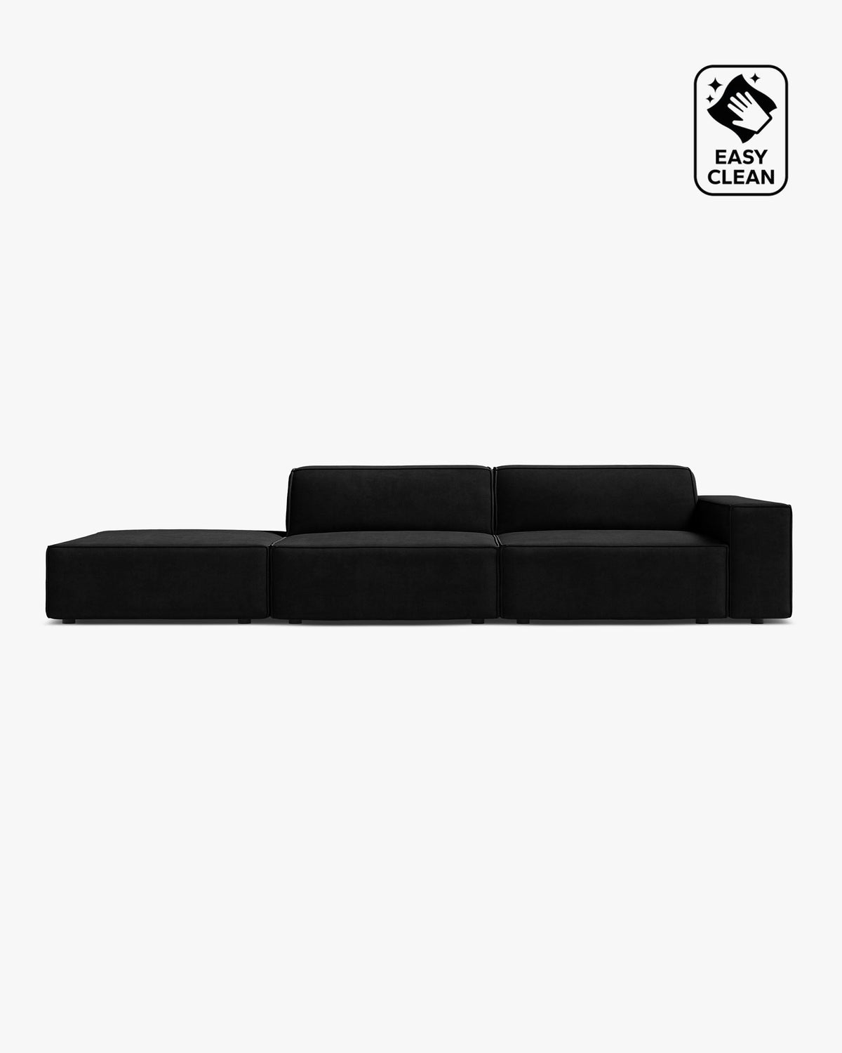 Jodie one side open sofa 3 seats
