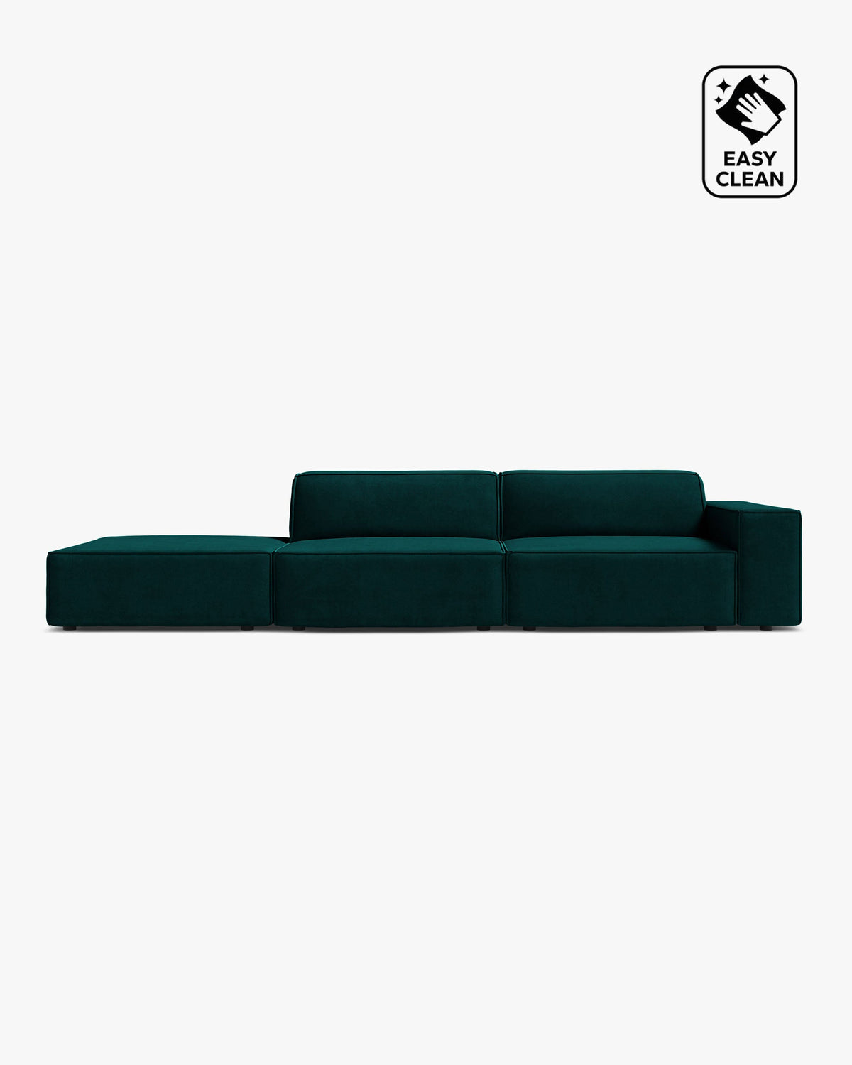 Jodie one side open sofa 3 seats