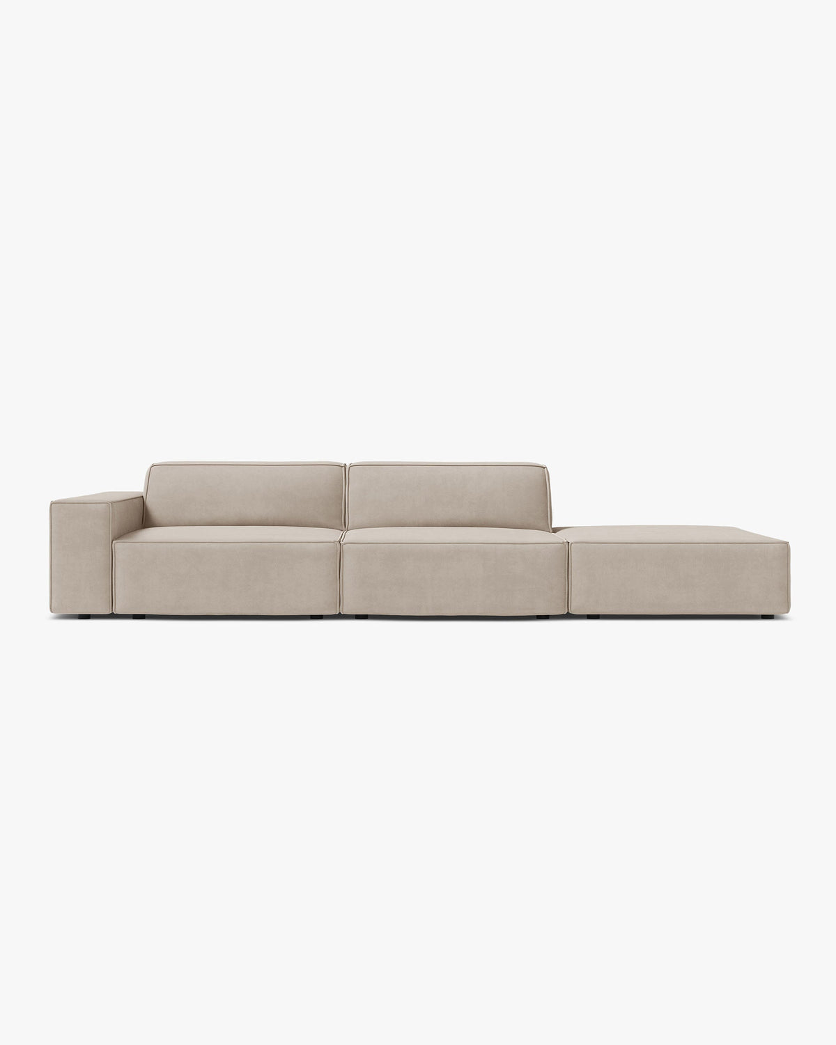 Jodie one side open sofa 3 seats
