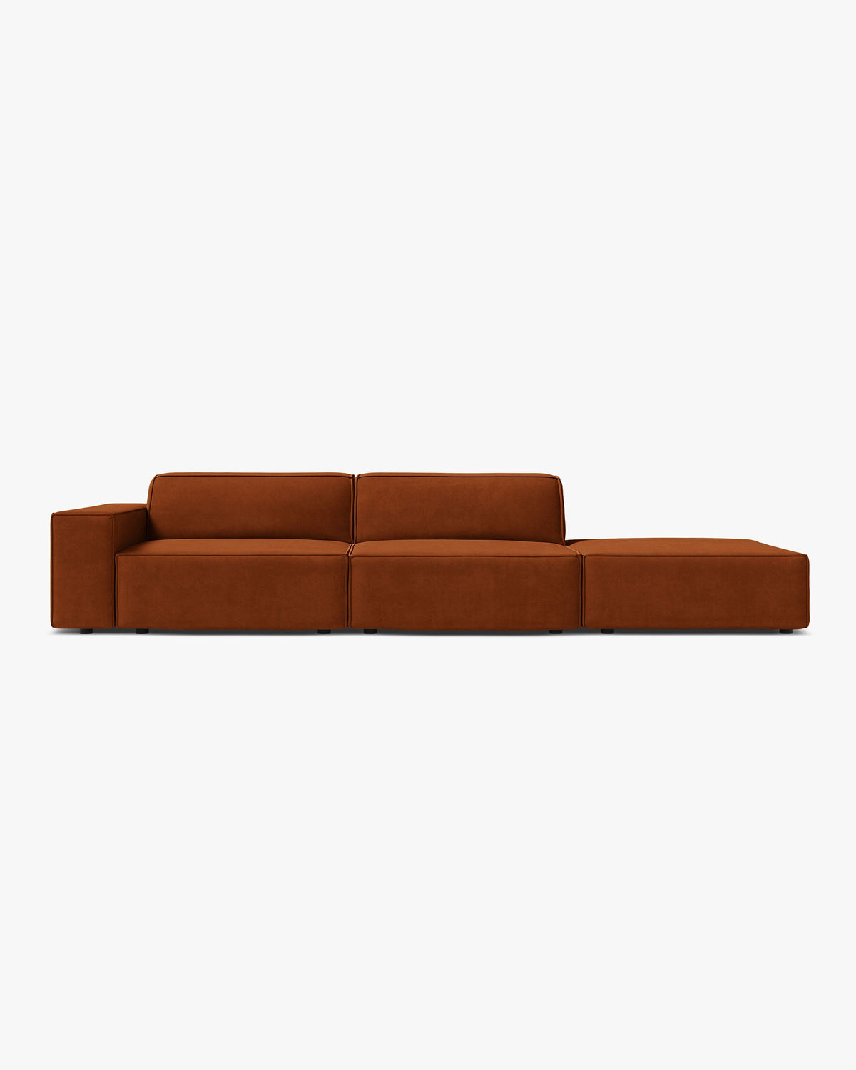Jodie one side open sofa 3 seats