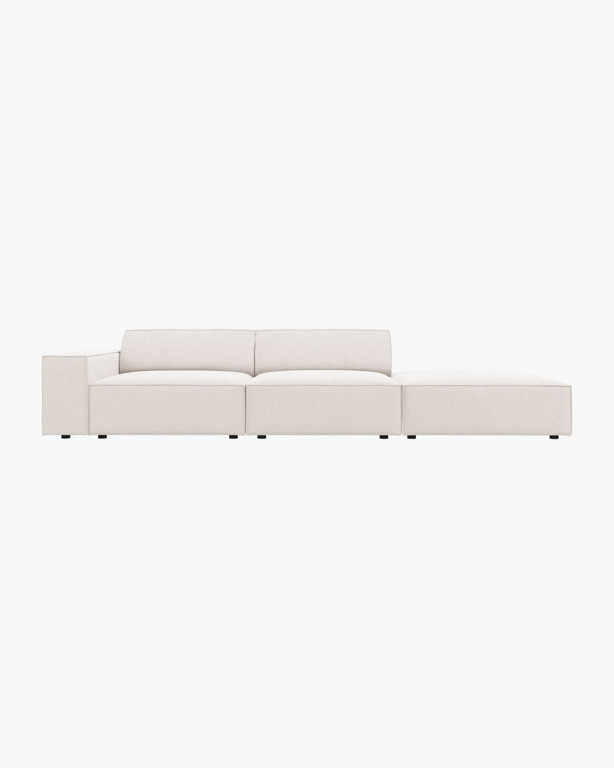 Jodie one side open sofa 3 seats