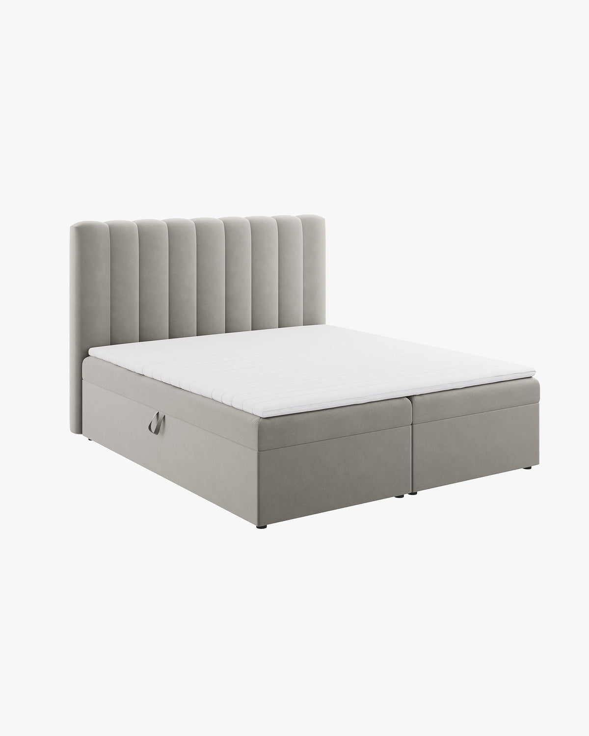Kelp boxspring ágyszett: fejtámla + rugós aljzat/matrac + matracvédő