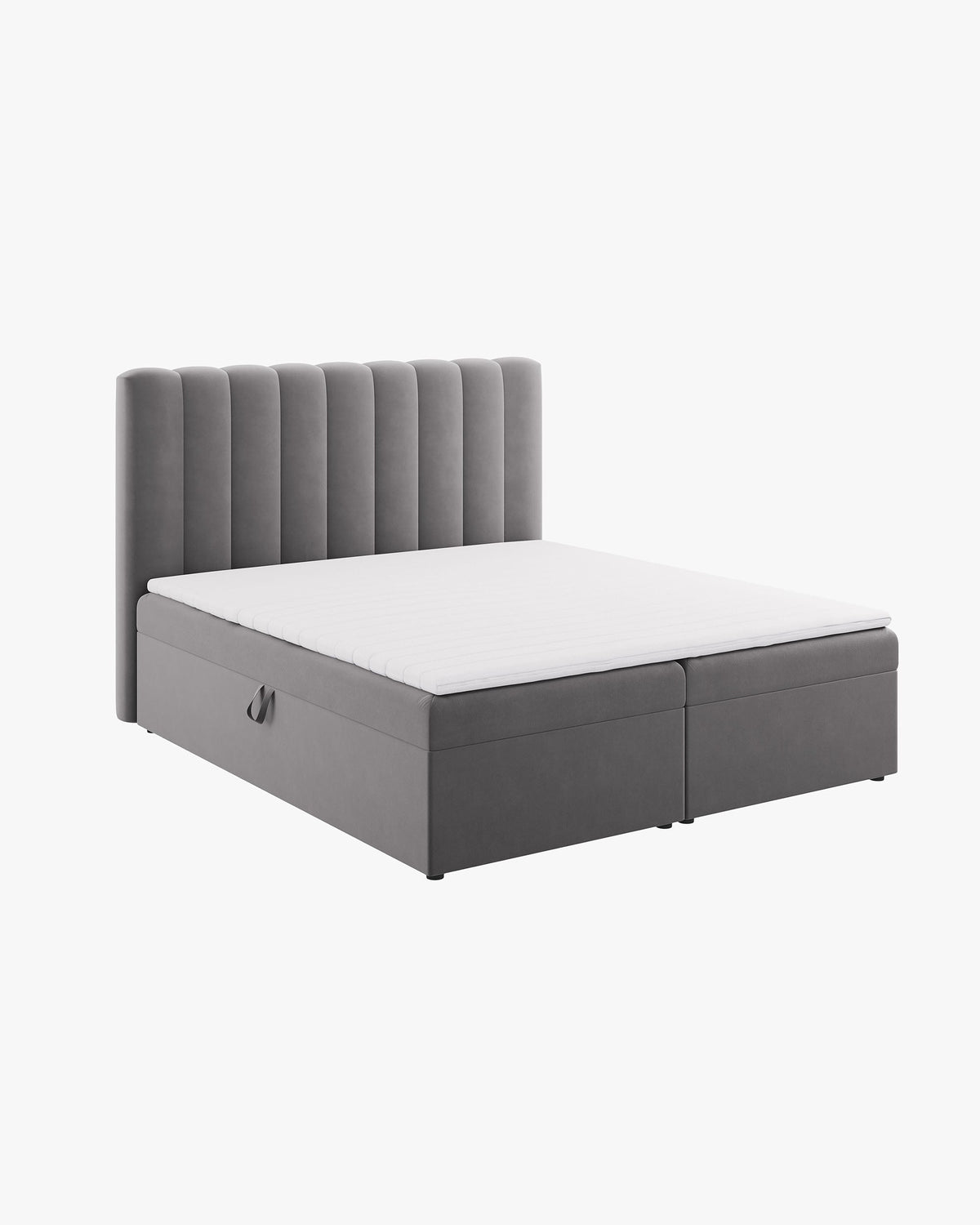 Kelp boxspring ágyszett: fejtámla + rugós aljzat/matrac + matracvédő