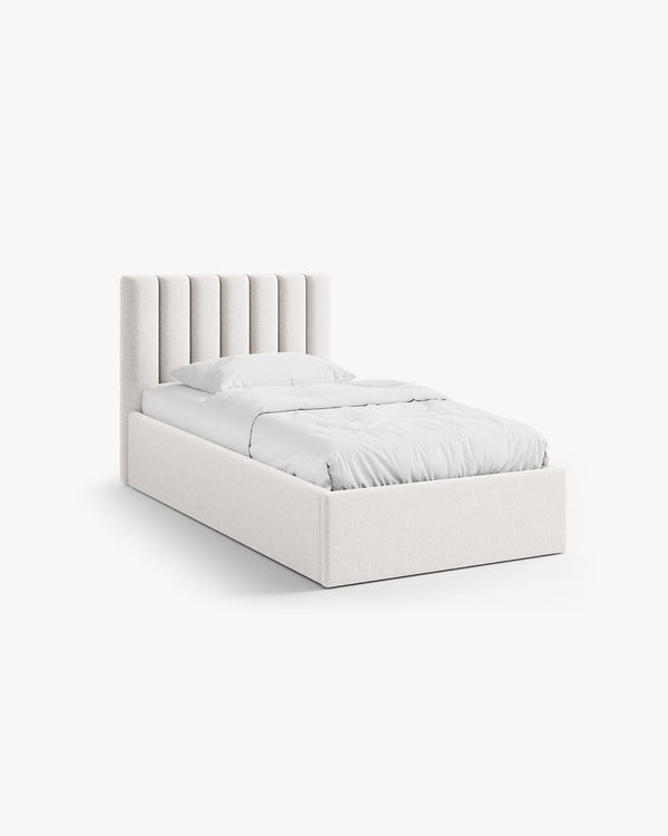 Allison storage bed with headboard