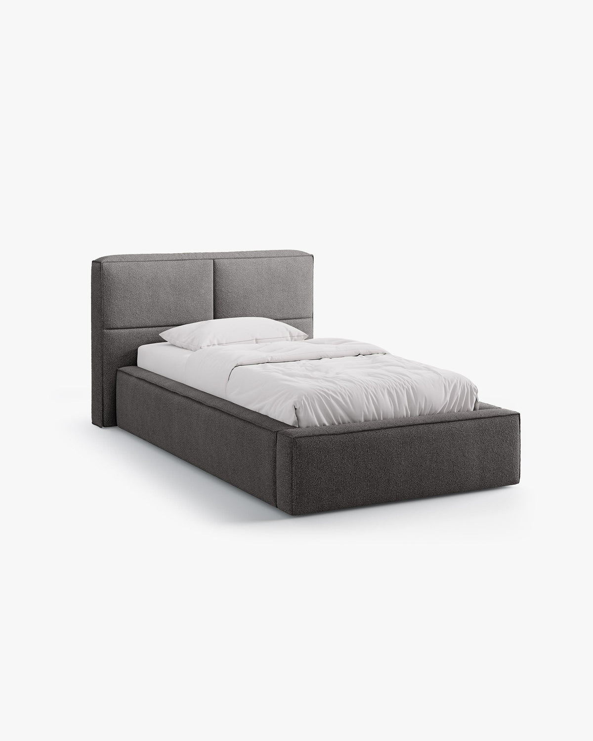 Darren storage bed with headboard