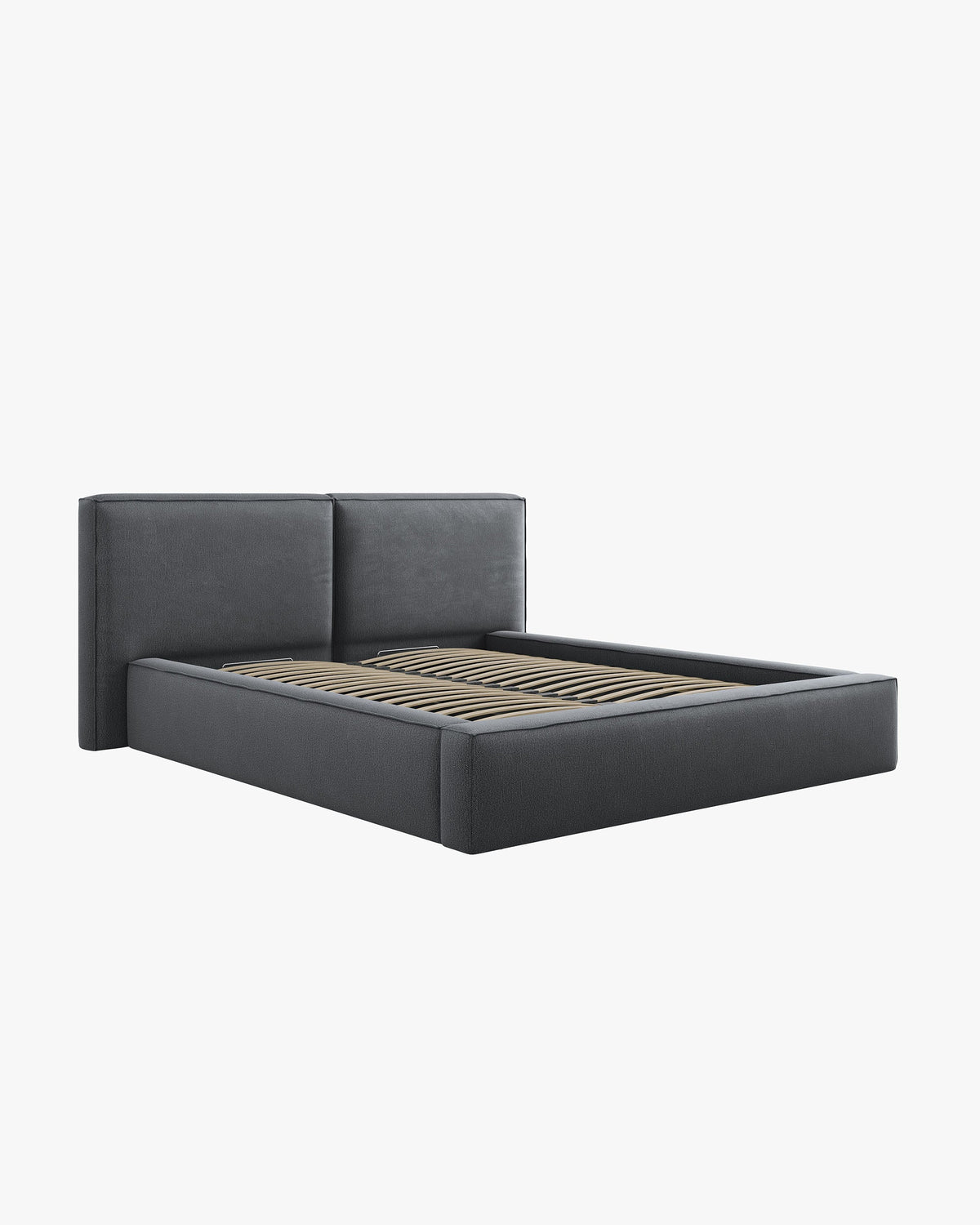 Jodie storage bed with double headboard