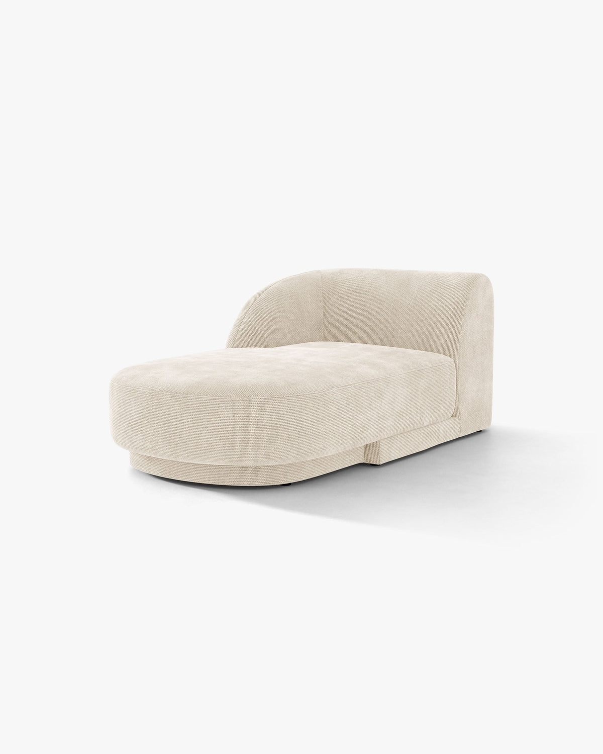 Miley chenille chaise longue kanapé 2 személyes