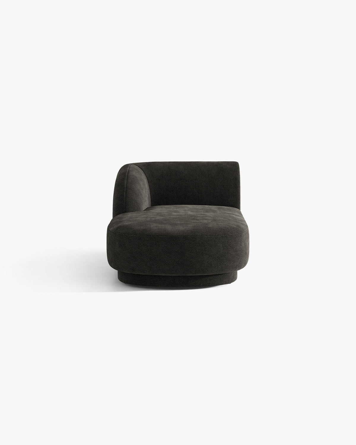 Miley chenille chaise longue kanapé 2 személyes