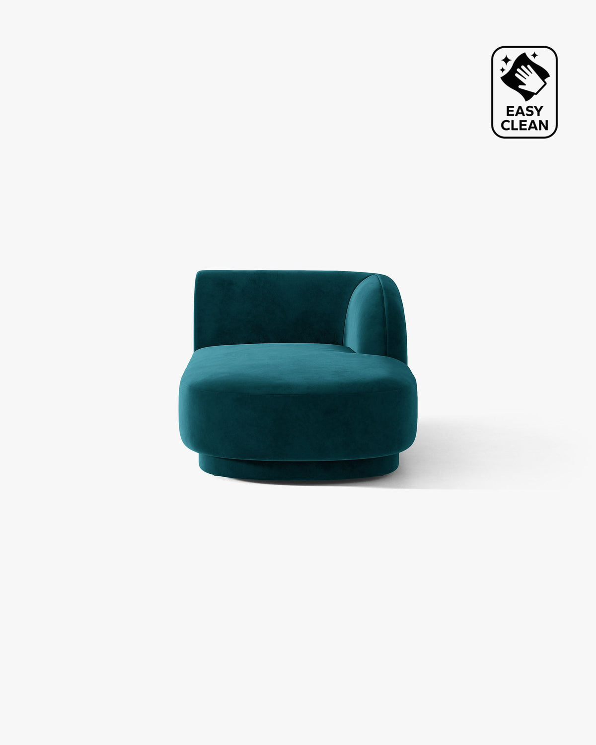 Miley kétszemélyes kanapé chaise longue-val