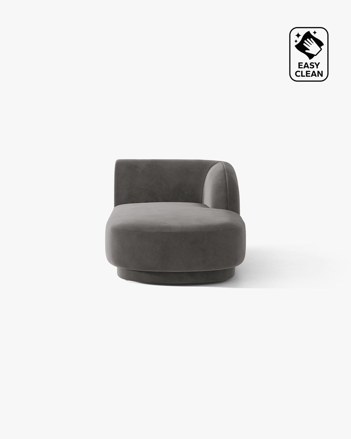 Miley kétszemélyes kanapé chaise longue-val
