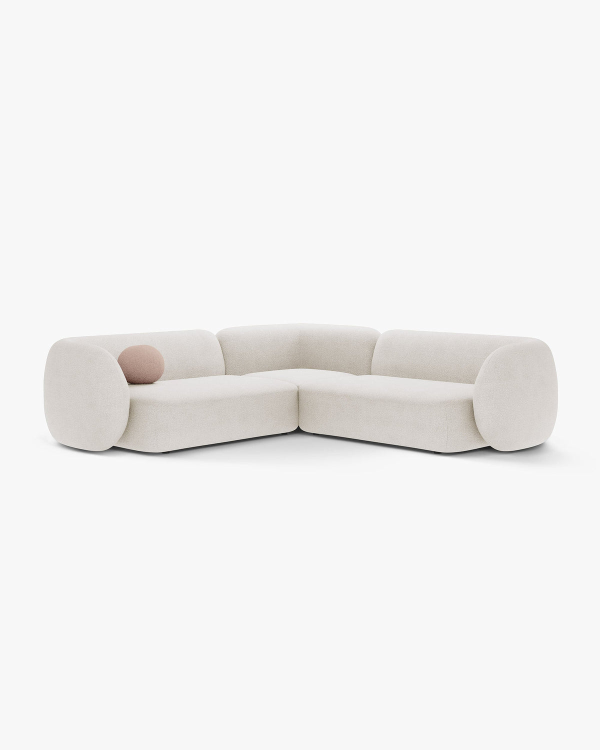 Kate modular symmetrical corner sofa 5 seats