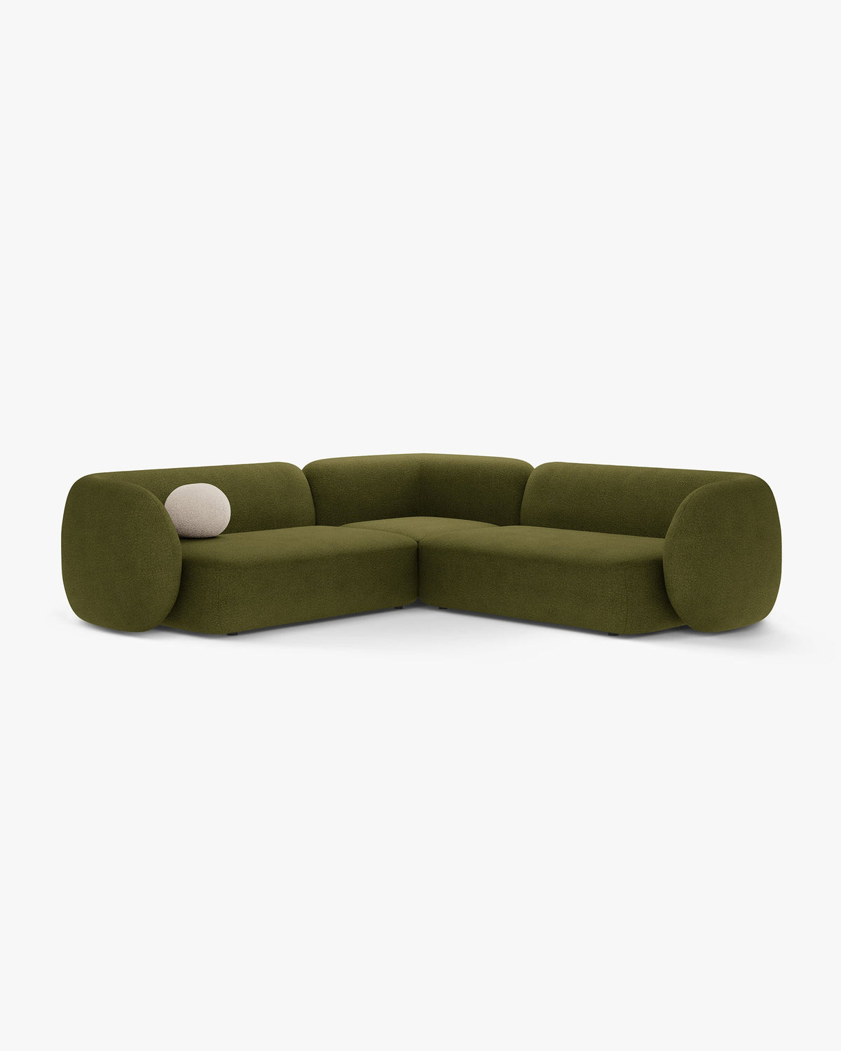 Kate modular symmetrical corner sofa 5 seats