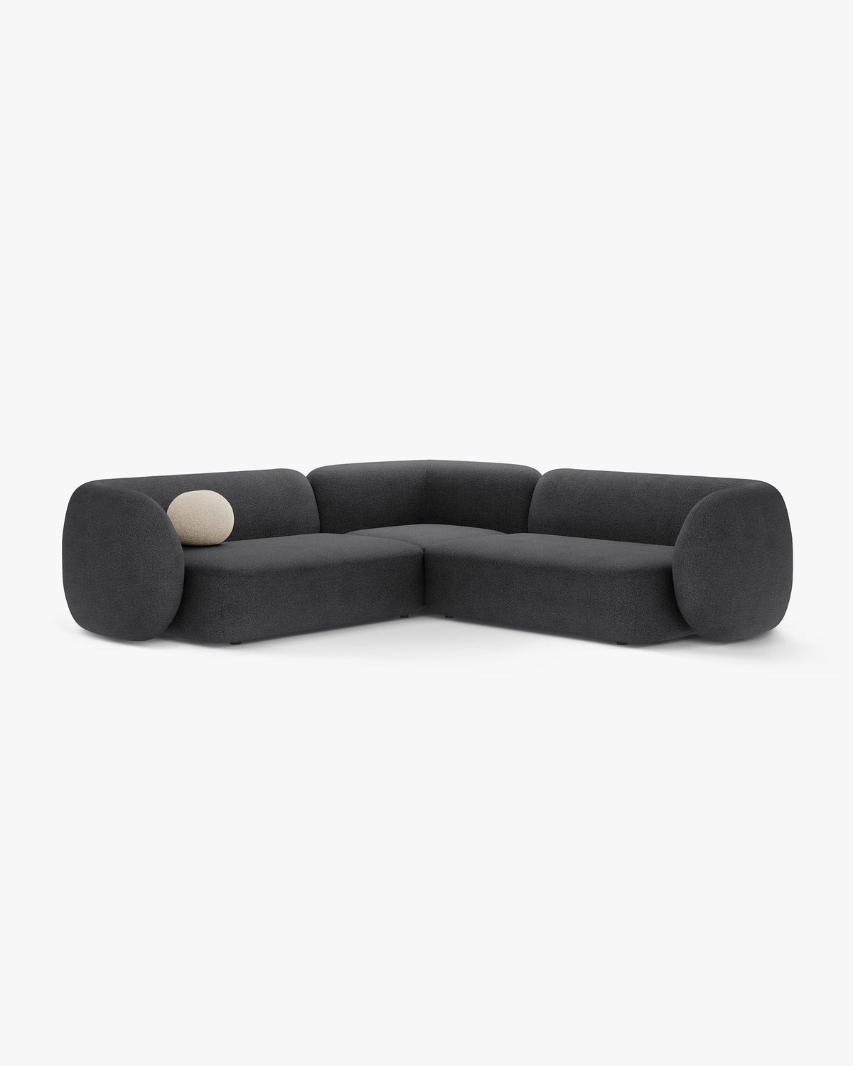 Kate modular symmetrical corner sofa 5 seats