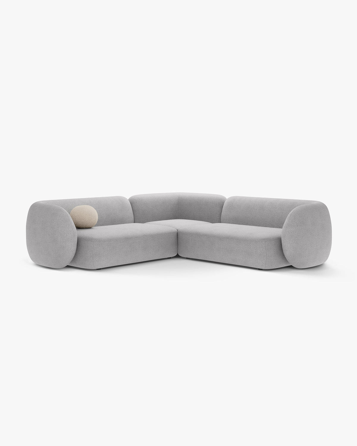 Kate modular symmetrical corner sofa 5 seats