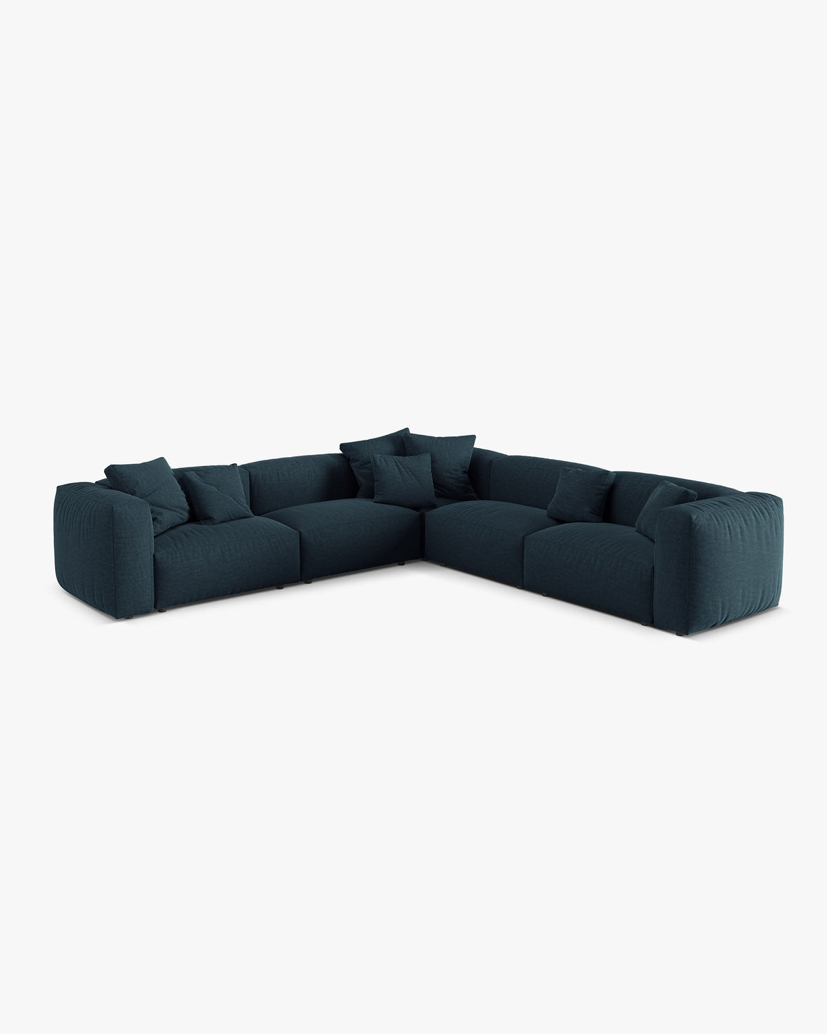 Martina modular symmetrical corner sofa 5 seats