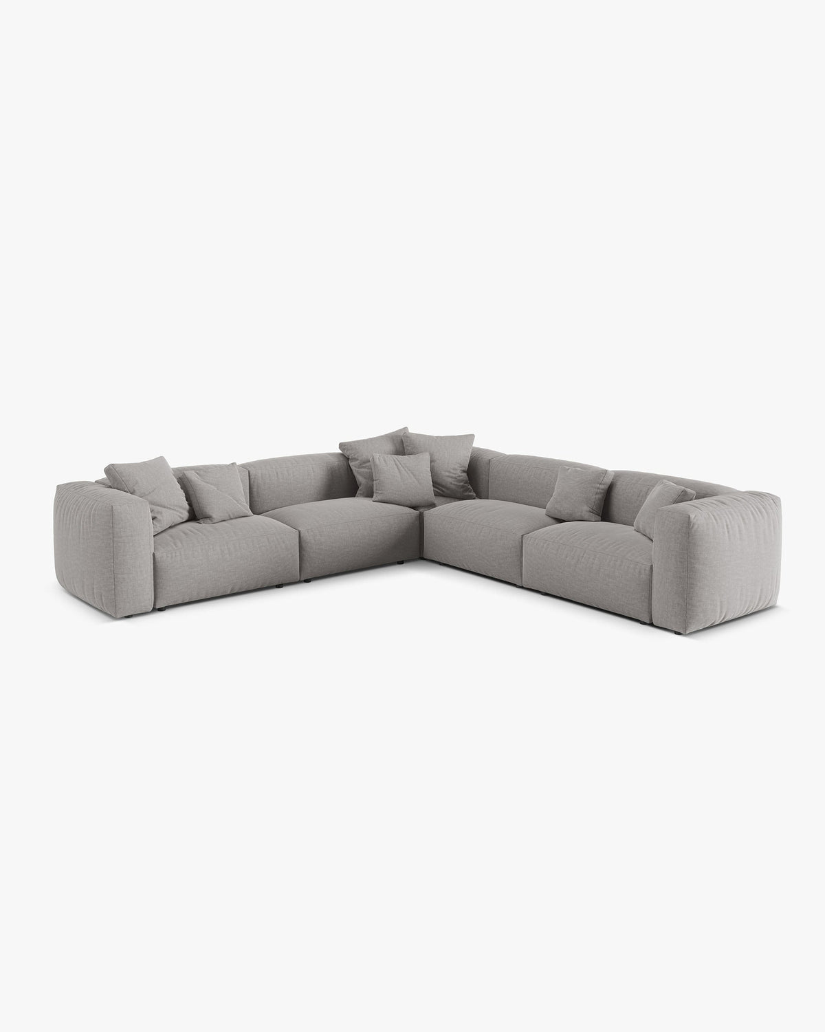 Martina modular symmetrical corner sofa 5 seats