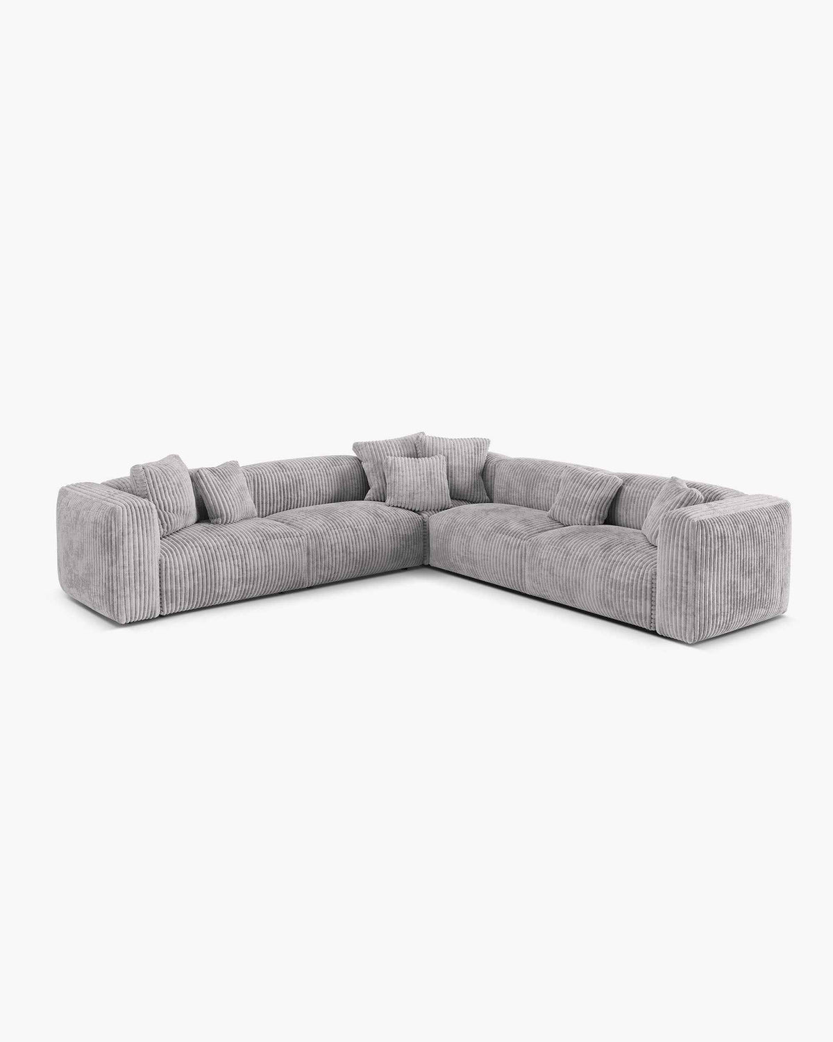 Martina modular symmetrical corner sofa 5 seats