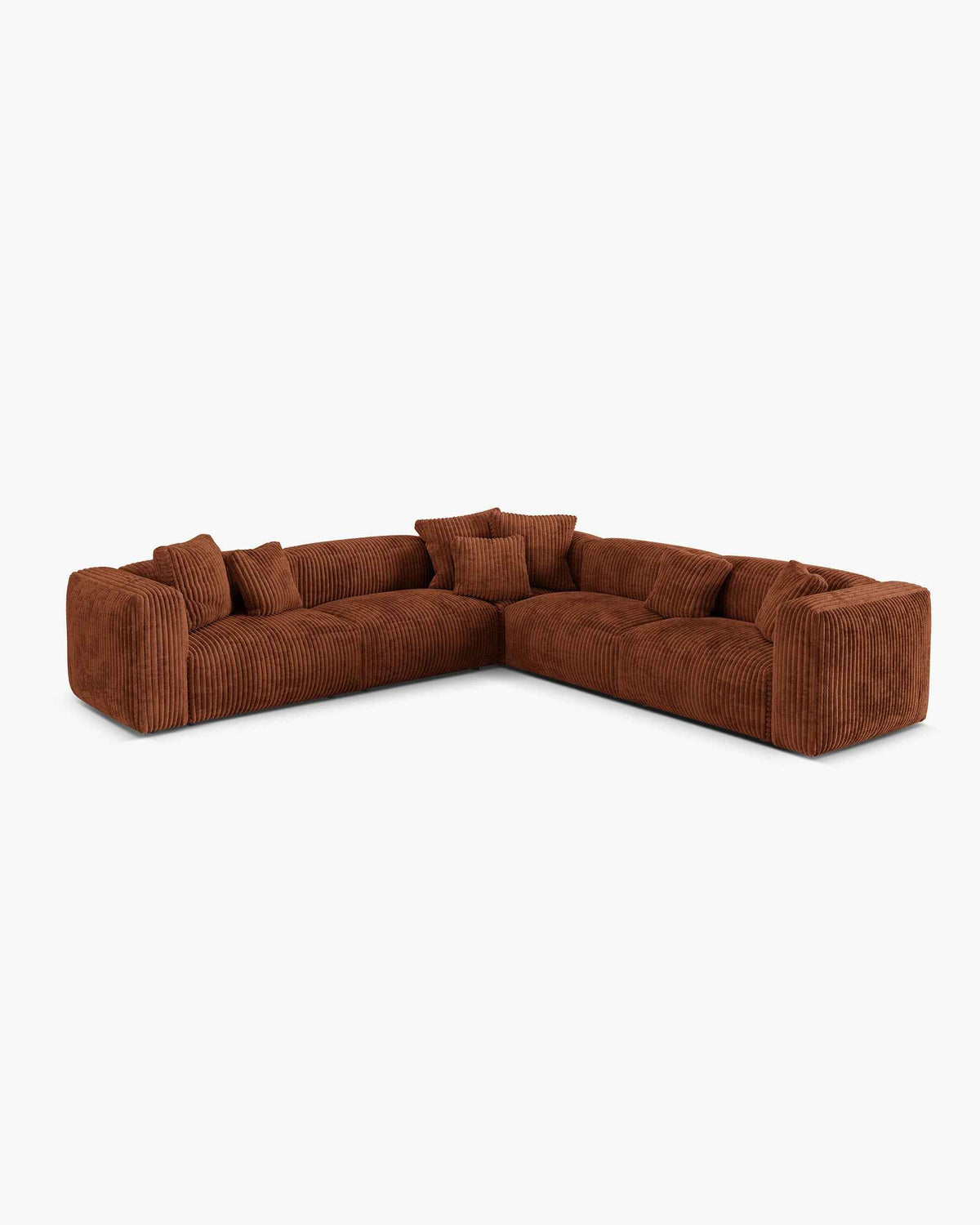 Martina modular symmetrical corner sofa 5 seats