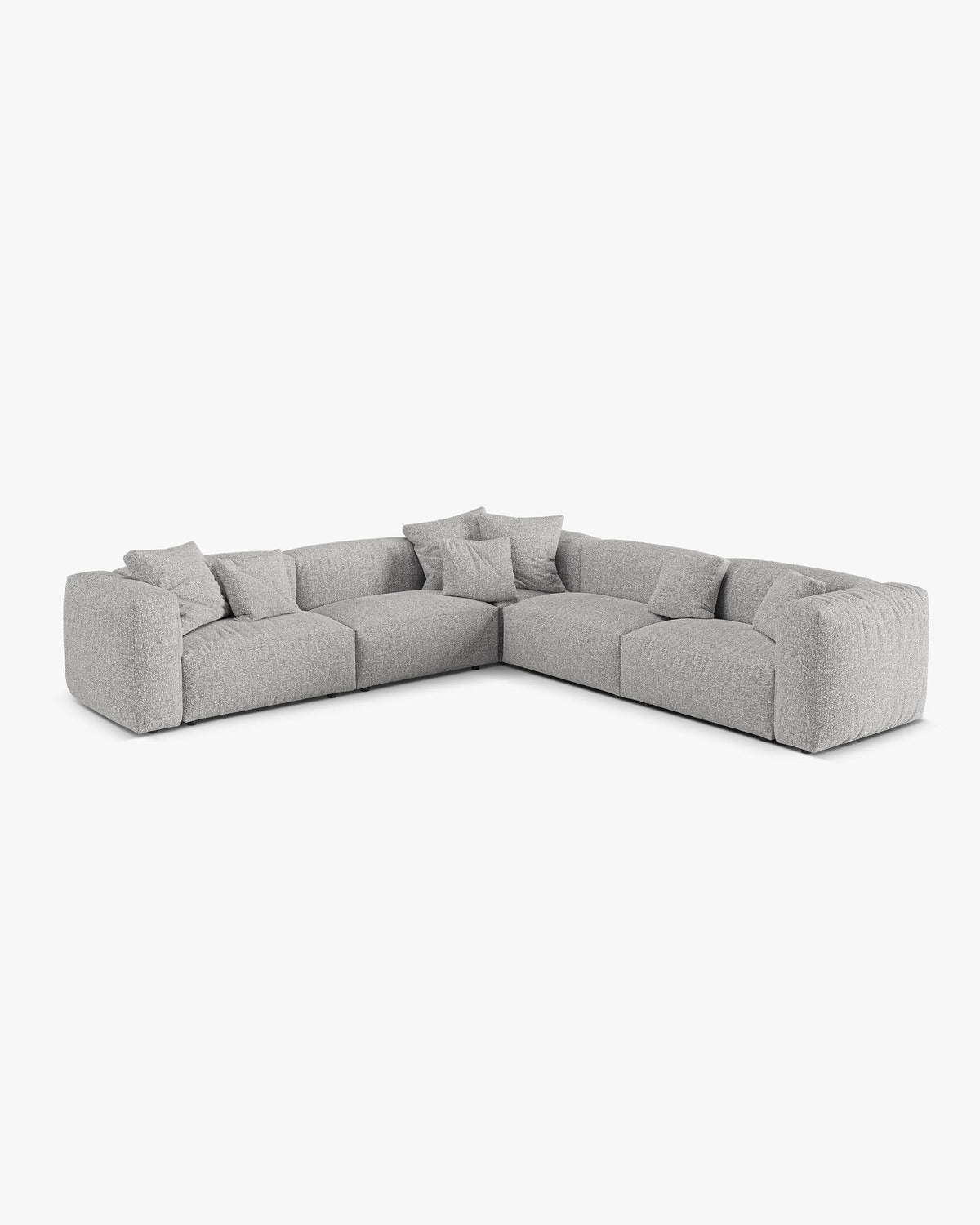 Martina modular symmetrical corner sofa 5 seats