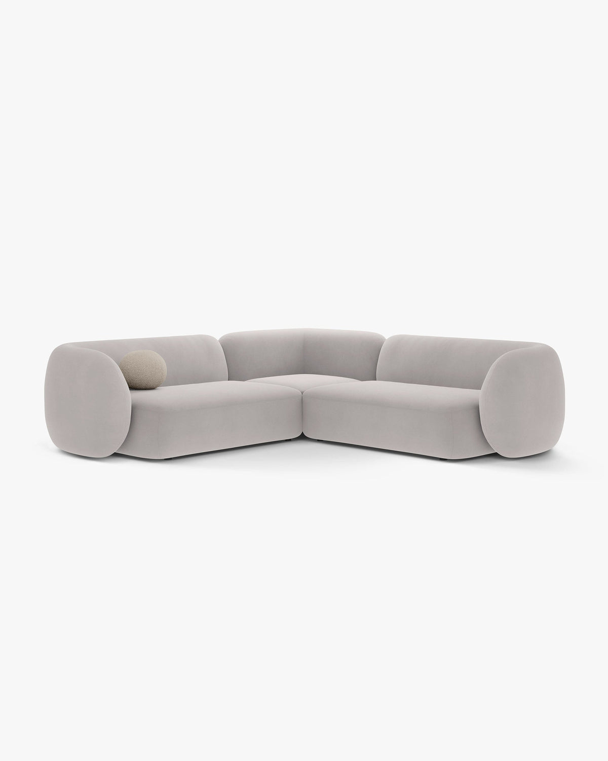 Kate modular symmetrical corner sofa 5 seats