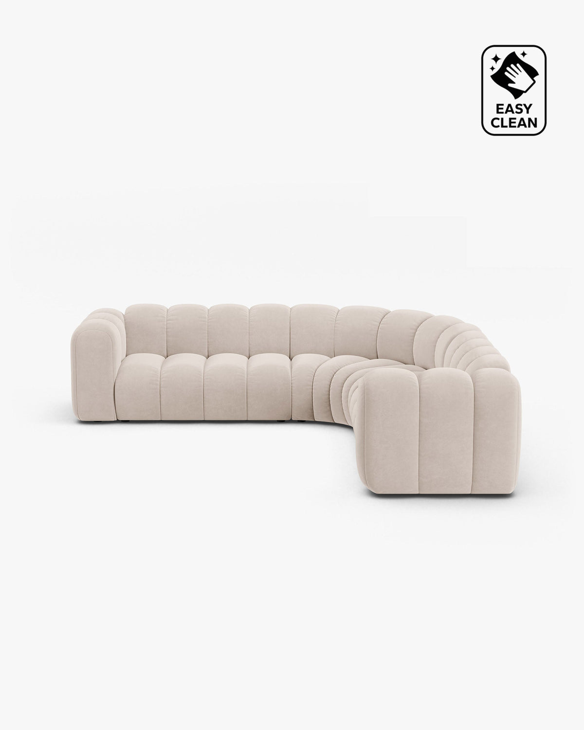 Lupine Medium symmetrical corner sofa 5 seats