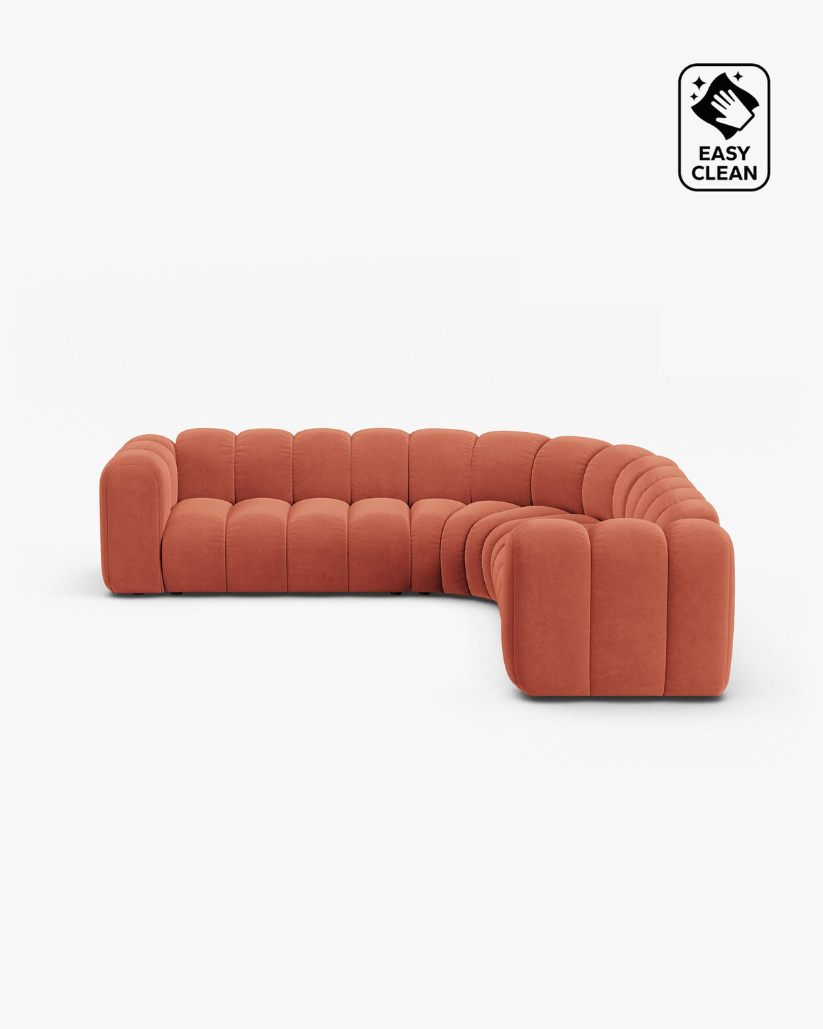 Lupine Medium symmetrical corner sofa 5 seats